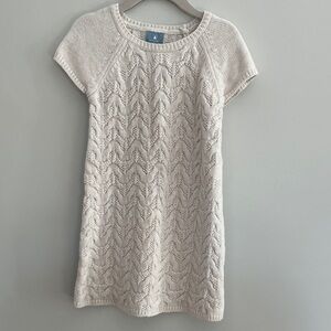 GAP Cream Cable Knit Casual Dress